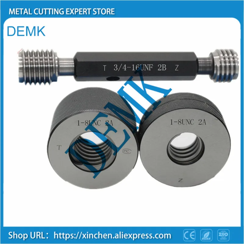 Calibre da Linha do Inche da Elevada Precisão Unc Unf go Nenhum Calibre do Calibre 2a 2b do Gage da Precisão