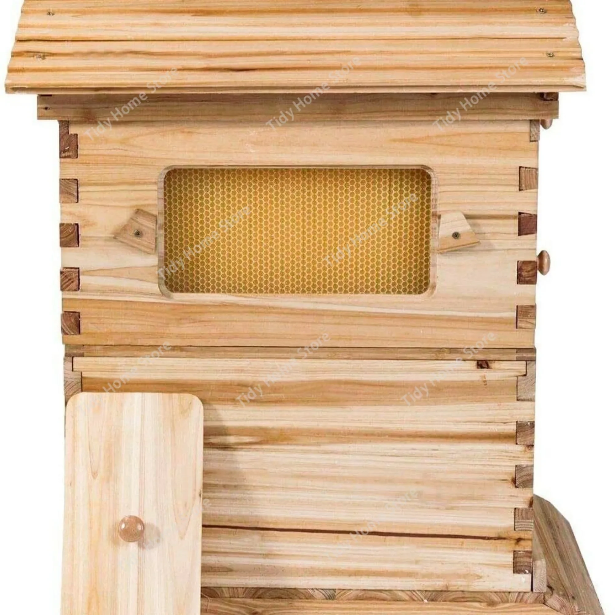 Automatic Honey-Flow Comb Beehive, Self-Flow Honey Frame, Honeycomb Foundation, Self-Harvesting Beehives, Wax-Dipped beehive