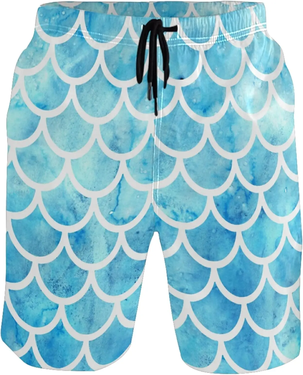 

Летние мужские плавки в виде чешуи русалки, быстросохнущая пляжная одежда, спортивные шорты для плавания, праздничные купальные костюмы для вечеринок