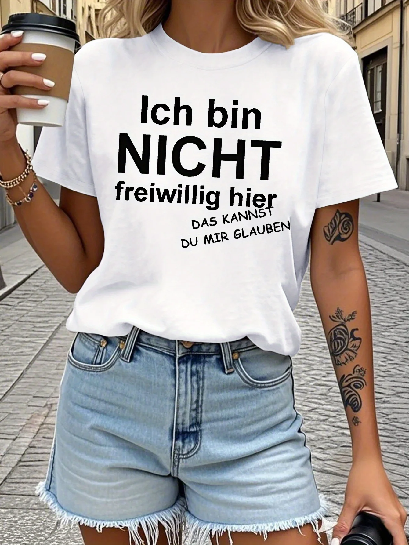 

Teediy Fun German Pure Women'S T-Shirt Comfort Fit