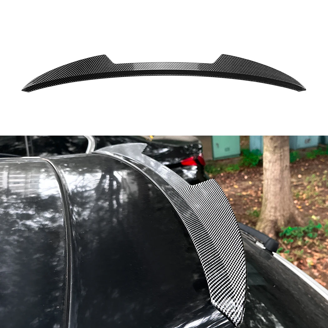 

Rear Spoiler For Audi A3 8P Sline 5 door 2004-2013 Car Rear Roof Trunk Spoiler Lip Trim