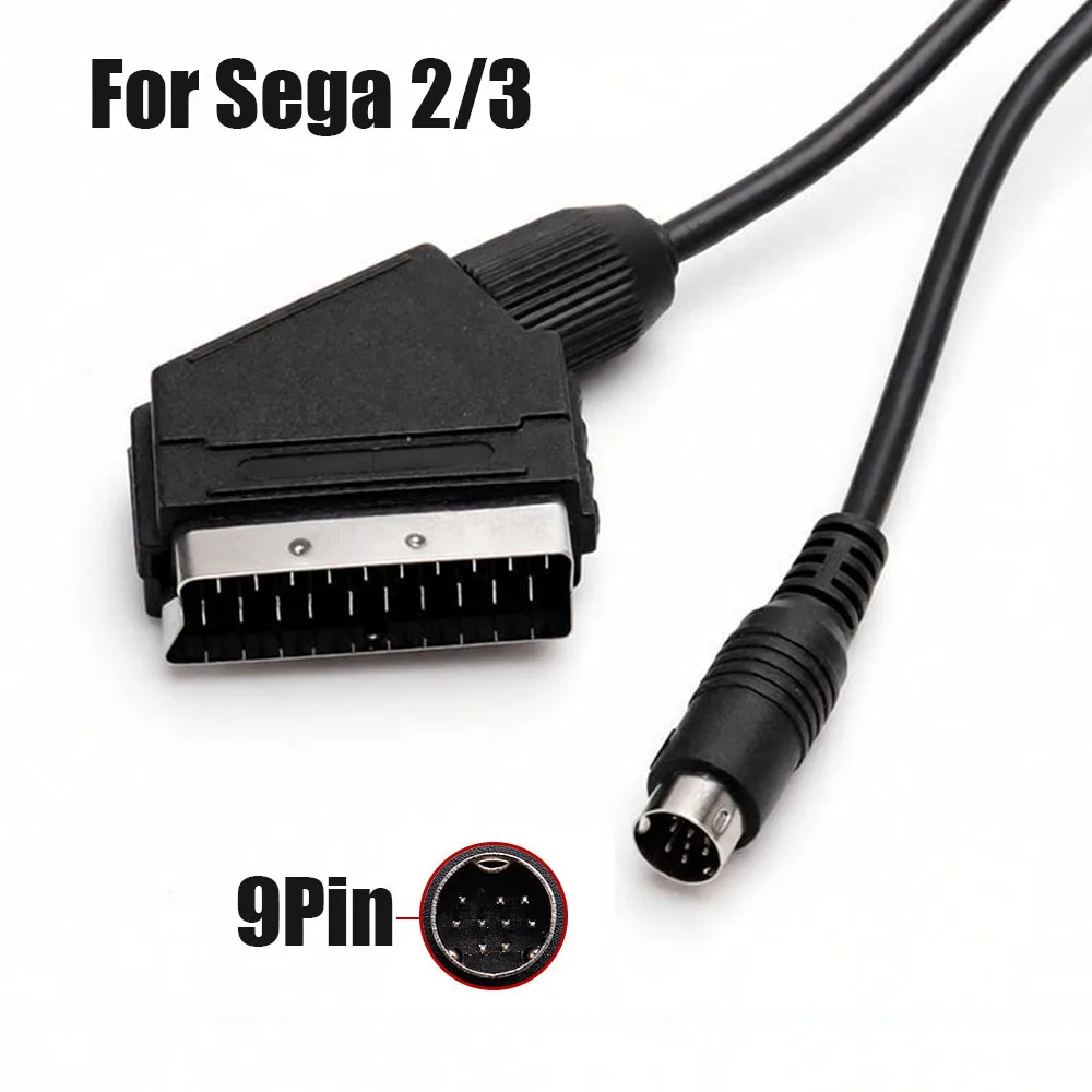 Yaru 1.8m RGB Scart Cable For PS2/PS1/PS3/SEGA Mega Drive1/MD2/DC Dreamcast/Saturn/XBOX/XBOX 360 Retro Video Game Consoels view 5