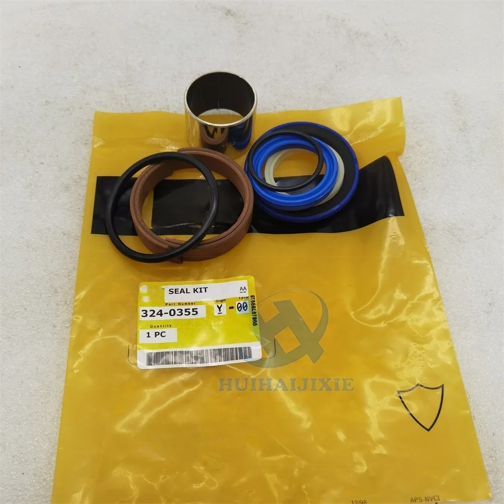 

Construction Machinery Parts Aftermarket Hydraulic Cylinder Repair Kits 324-0355 3240355 Seal Kit For CAT Wheel loader 924K 930K