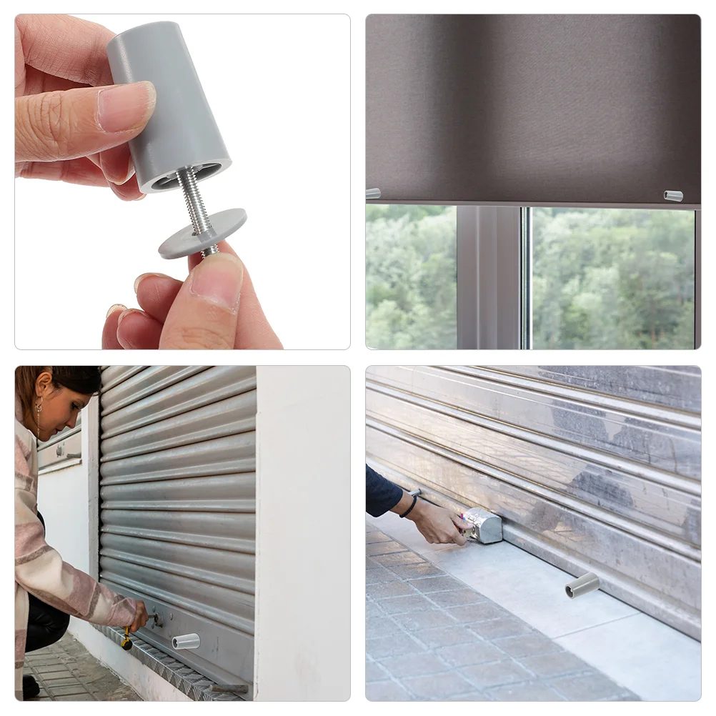 4 Pcs Stopper Blind Portable Blinds Rolling Screen Door Replacement Shutter Pin Roller Shutters