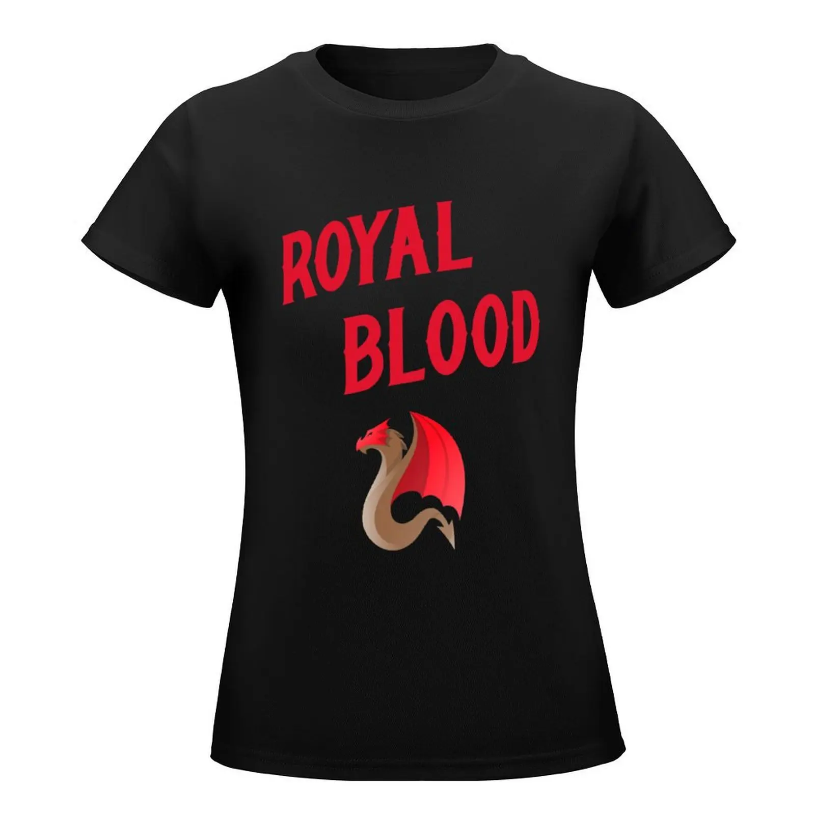 Dragon Royal Blood Red T-Shirt sports fans quick drying kawaii clothes cute clothes t-shirts for Women cotton