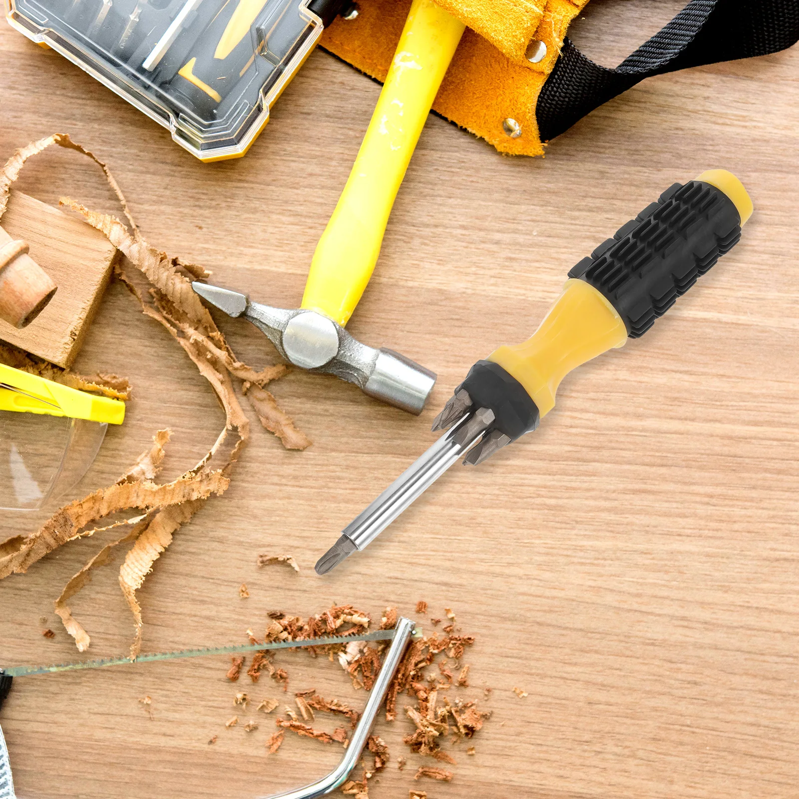 

1pcs Screwdriver Storage Box Hidden Cash Container Travel Money Hider Compact Portable Valuables Organizer Plastic