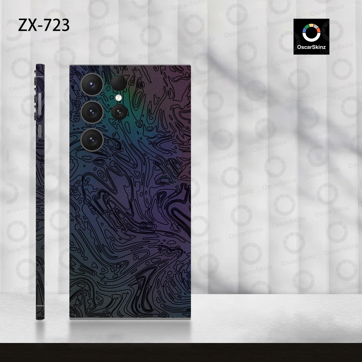 

Полноценная защитная пленка-наклейка для Samsung Galaxy S25 S24 S26 Ultra: ультратонкая, однотонная, для задней панели