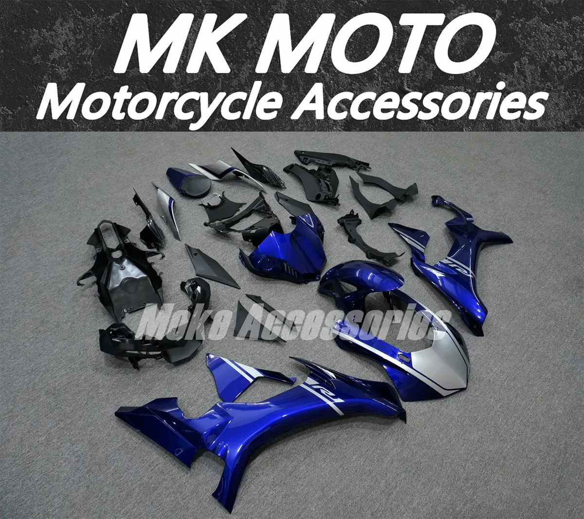 Fairings Kit Fit For Yzf R1M R1 2015 2016 2017 2018 2019 Bodywork Set High Quality ABS Injection Blue Silver Black