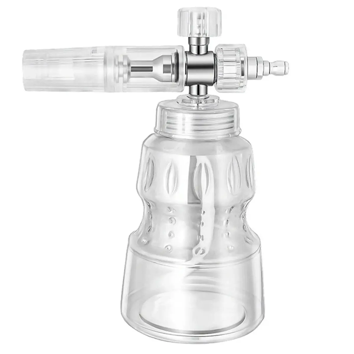 【50% OFF】Fully Transparent PA Foam Sprayer, Richer Foam & Longer , Adjustable for Pressure Washer Cleaning