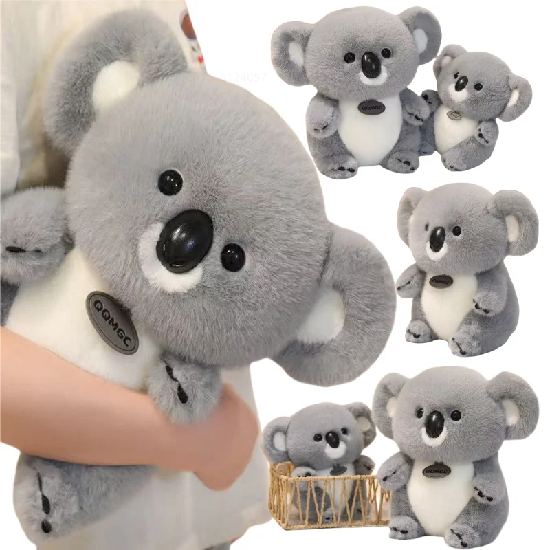 High-Quality Stuffed Animal  Koala Plush Toys  Adventure Sitting Posture Koala Doll Soft  Birthday Christmas Gift for Children