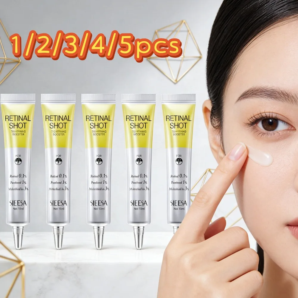 Retinal Shot 0.1% Face Booster Eye Cream Nano Retinal Tightening Serum for Wrinkles & Pores Eye Skin Care 1/2/3/4/5PCS