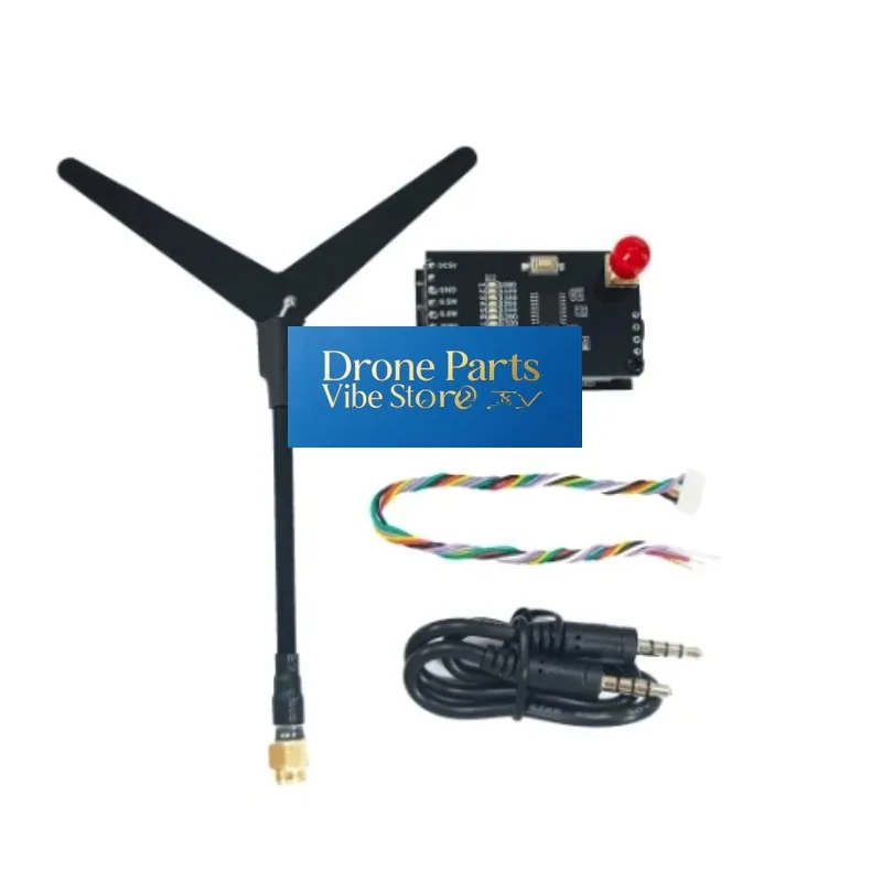 DParts11.2/1.3 GHz VRX Long Range FPV VRX With AV Out 9CH Video Receiver For RC Drone Goggles Monitor