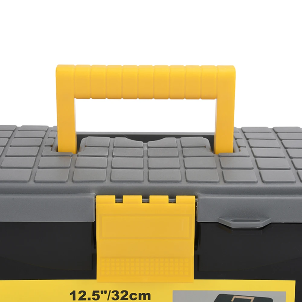 Hardware Plastic Toolbox Multi-functional Portable Thick Large Capacity For Tool Storage and Sorting