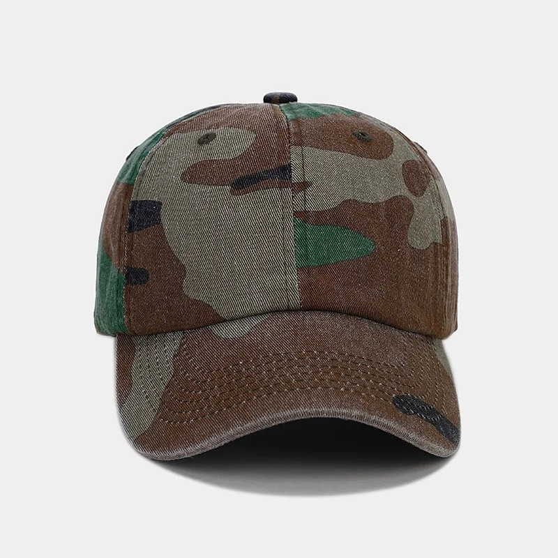 Outdoor Weiche Baumwoll-Golf-Baseballkappe Persönliche Tarnmuster-Sportmütze Herren Reise-Sonnenhüte Damen Camping-Kappen Gorras – Detail 16