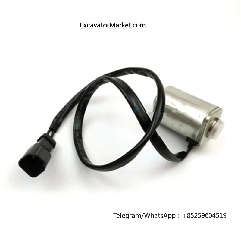 For Komatsu 130 200 210 220 240 300 360-7 8 excavator rotary turn pilot safety lock solenoid valve high quality accessories