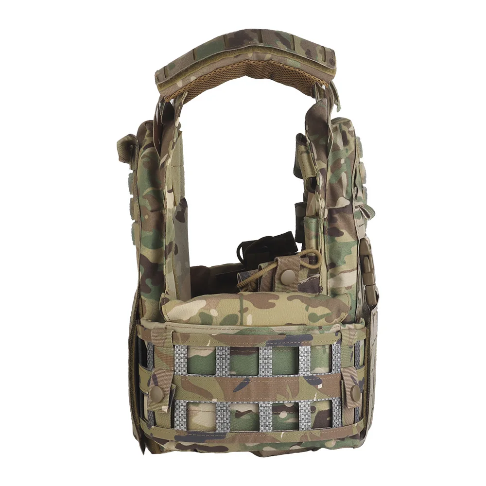 POSEIDON DEFENSE LG4 Vest Molle System Plate Carrier Come With Two Side Magazine Radio Storage Pouch Frone Sundry Pocket