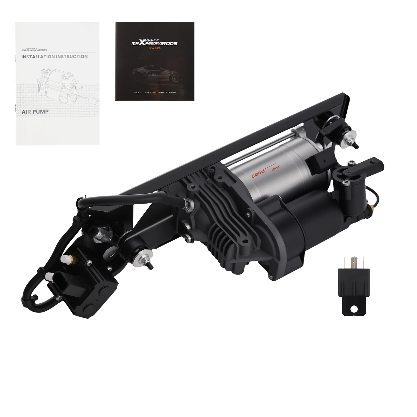 Luftfederungskompressor mit Ventilblock für BMW 5er Serie E61 520d 37206792855
