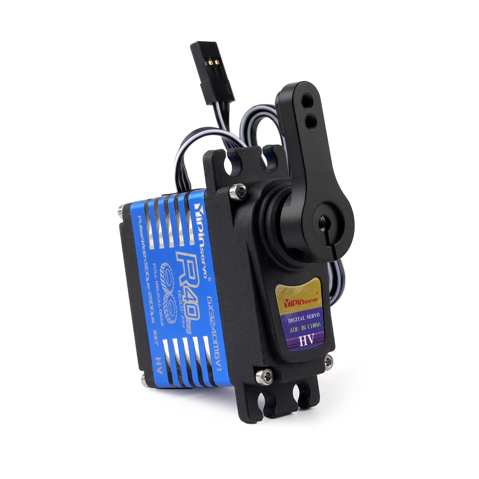 YP3240SMG RC Servo 40kg High Torque Digital Waterproof IP68 Semi Metal Gear for One Eighth One Tenth Scale Crawler Truck DIY