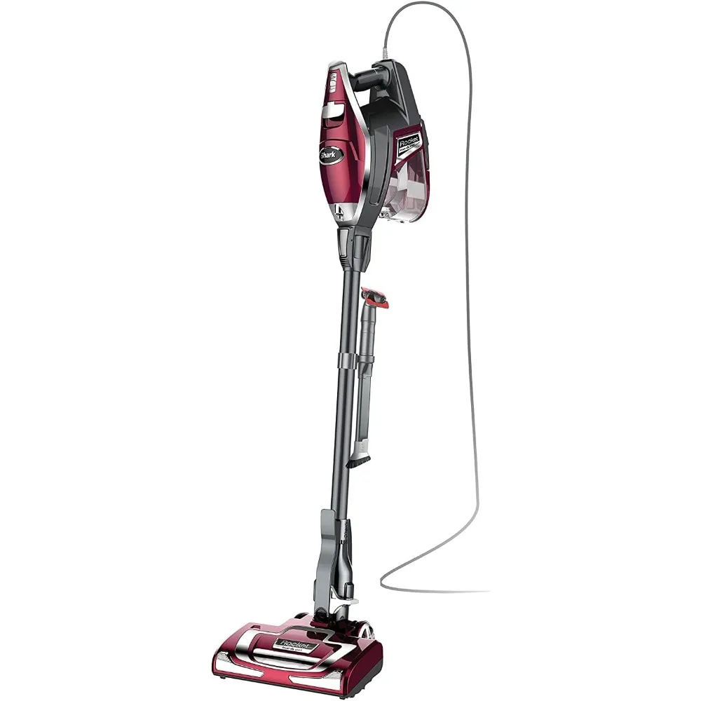 Corded Stick Vacuum with LED Headlights, XL Dust Cup, Lightweight, Perfect for Pet Hair Pickup, Converts to a Hand Vacuum