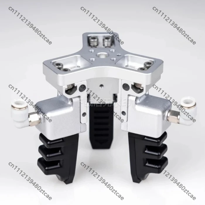 Three-Finger Pneumatic Flexible Soft Claw Air Clamp Adjustable Gripper for Mechanical Arm Handling