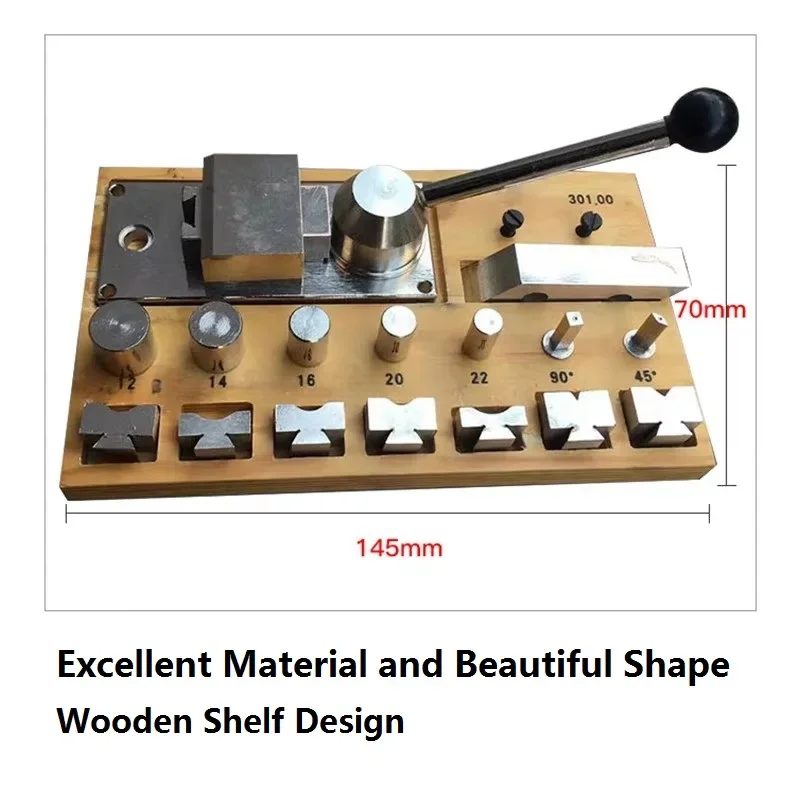 

Mini Ring Bending Machine 12-22mm Ring Rounding Machine Forming and Rolling Machine Gold Beating Tools Jewelry Tools Ring Bender