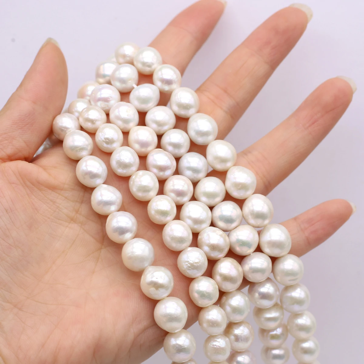 

9-11mm Baroque Pearls Natural Freshwater Pearls Loose Spaced Beads Jewelry Making DIY Necklaces Bracelets Accessories Gifts