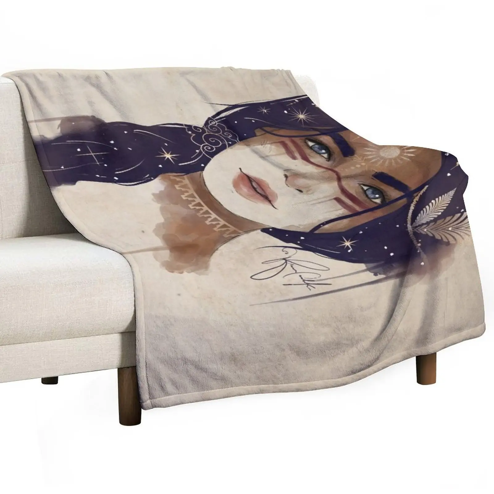 Sun Warrior - بطانية رمي الآلهة السماوية الأربعاء، بطانيات لحاف كبيرة للنزهات #3