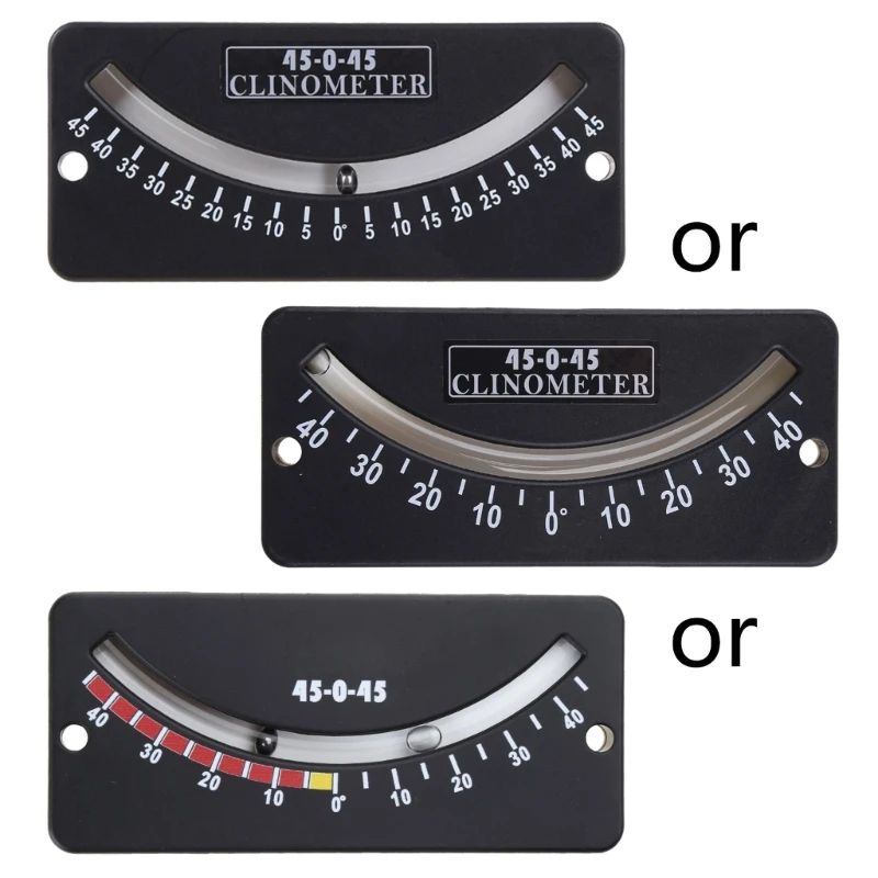 Mini Inclinometer 25-0-25 45-0-45 Shatter Proof Slope Meter Accessories Gauge