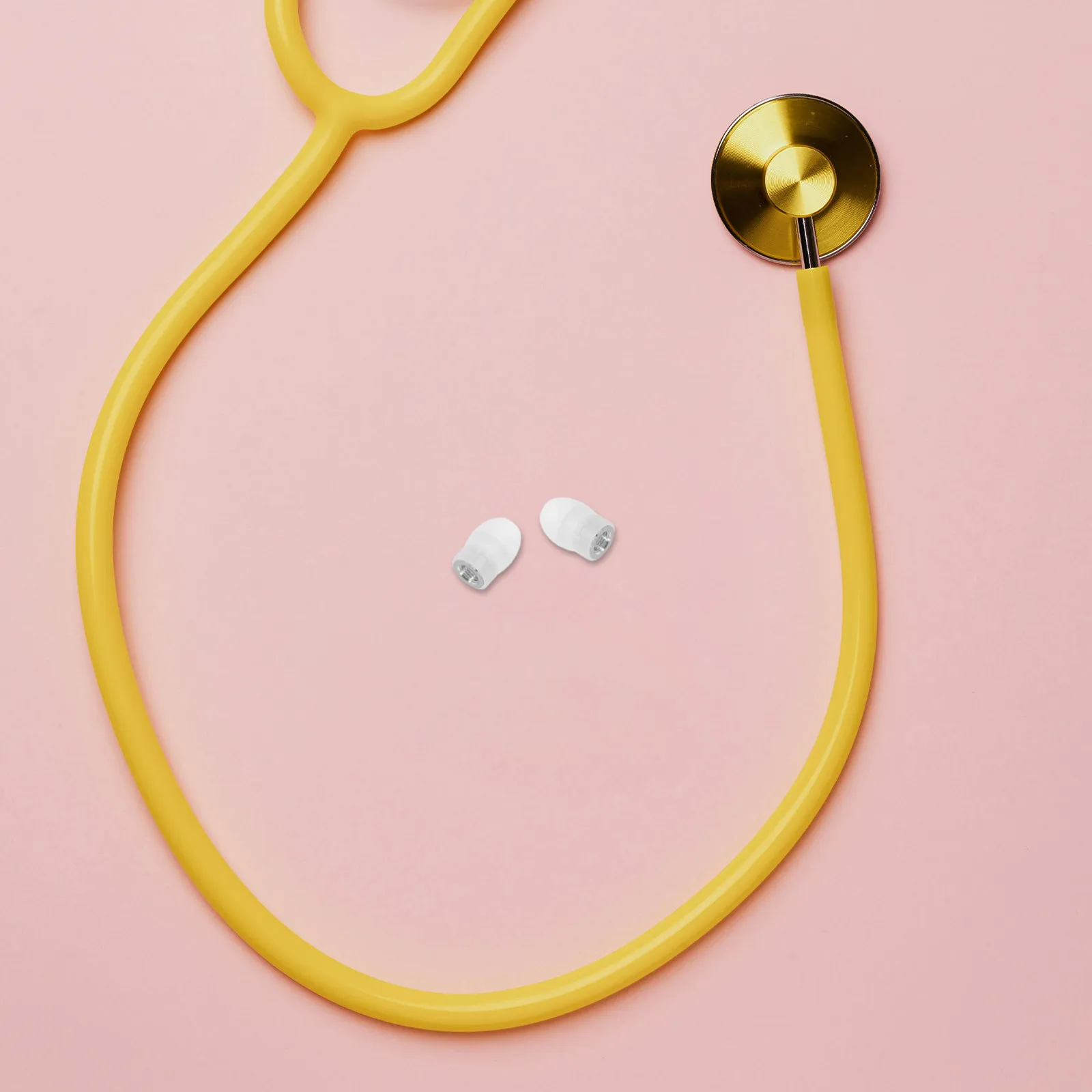 6Pcs Stethoscope Ear Tips Silicone Replacement Soft Sealing Ear Pads Comfortable Earbuds for Nurse Headsets