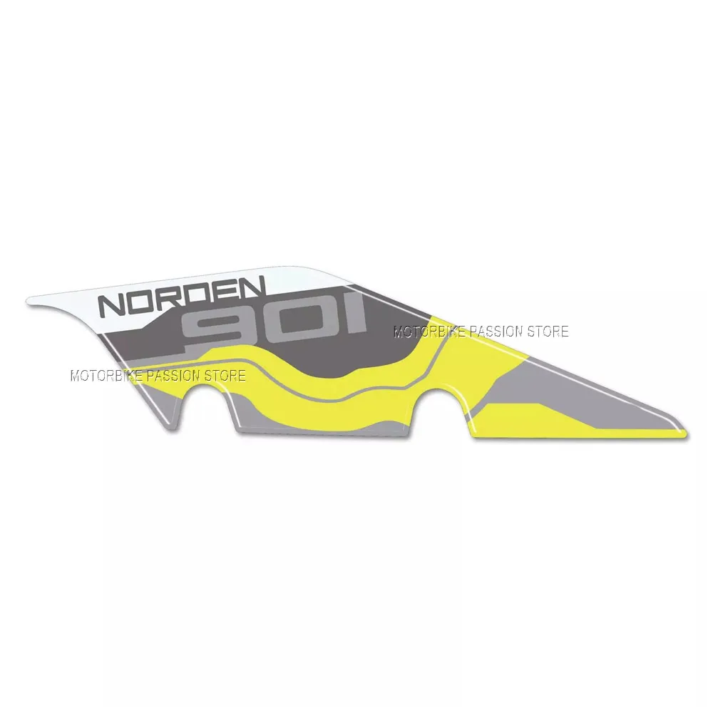 

Для Husqvarna Norden 901 2023, 3D наклейка из эпоксидной смолы для мотоцикла, комплект защиты бака, устойчивая к царапинам наклейка, нескользящая наклейка