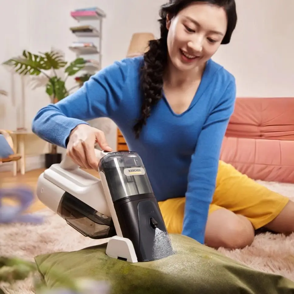 Wireless Fabric Sofa Carpet Washing Machine Spray Suction Integrated Cleaning Machine Portable Utility