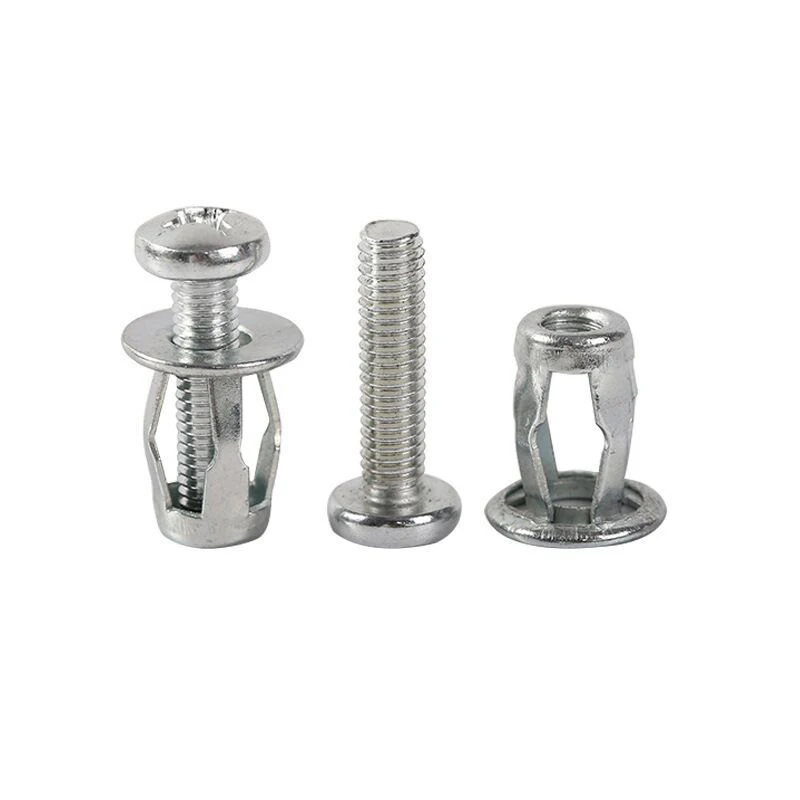 10 Pcs M5/M6 Jack Nuts Metal Screw Petal Nuts Screw For Hollow Wall