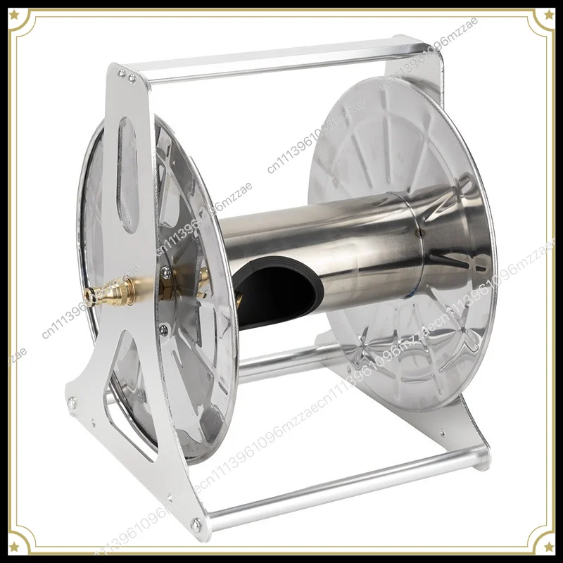 

Pipe Reel 60 B60 Storage Car All-metal Stainless Steel Water Pipe Frame Car Washing and Watering Gardening Water Pipe Storage