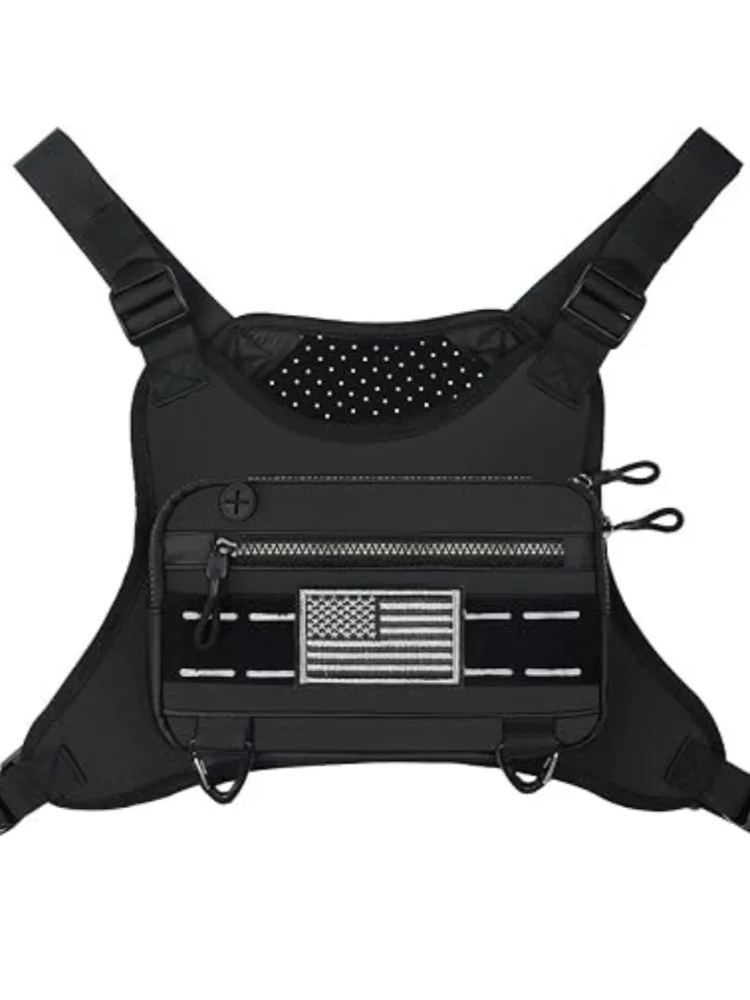 AliExpress NONE Sports Chest Bag for Men Women, Running Vest Bag with Built,Phone Holder for Workouts&Ski&Cycling&Hiking,Motorcycle Accessories