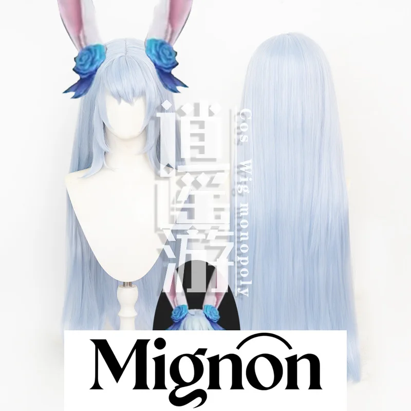 

Honor of Kings Gongsun Li Flower Dance Cosplay Wig Simulation Scalp Top Long Straight Hair Halloween Gift