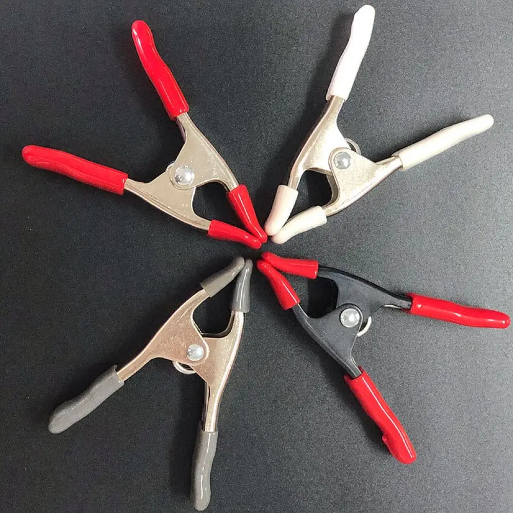 For For Hongfeng Metal A Clamp 4 Inch Strong Spring Clip High Carbon Steel Woodworking Photography Background Fixing Tool