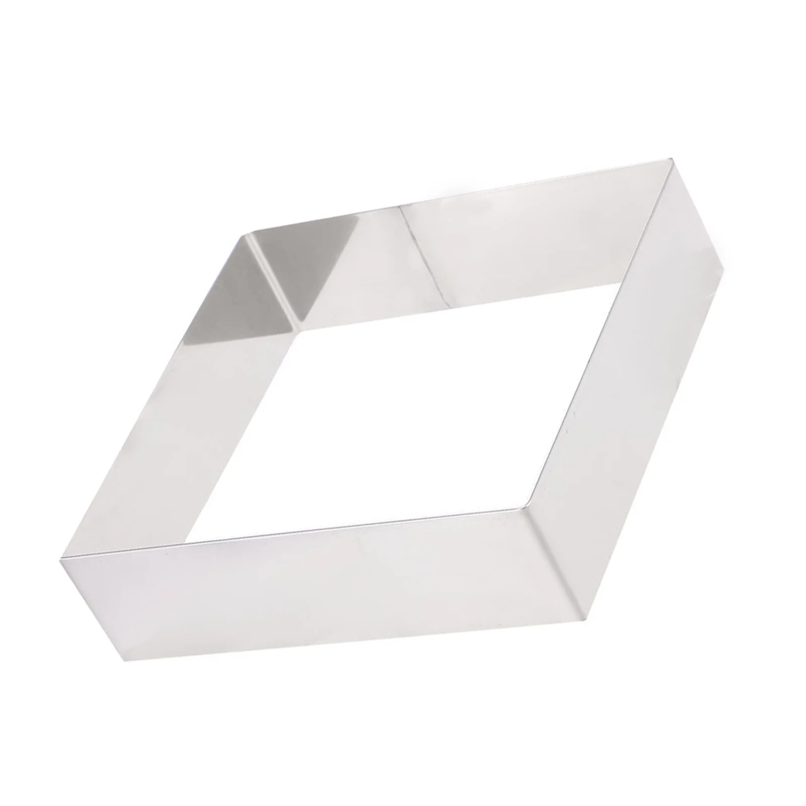 

Stainless Steel Cake Ring 10 Inch Square Mousse Mold Baking Tool For Pastry Dessert Diy Cooking Oven Safe Corrosion
