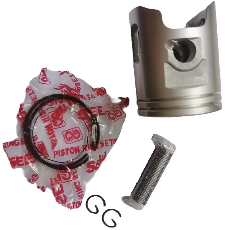 Motorcycle JOG90 Modified 50mm 0.25/0.5/0.75mm Piston & Ring Set (12mm Pin) For Yamaha 90cc 2 Stroke Scooter Monarelli JOG90 4DM