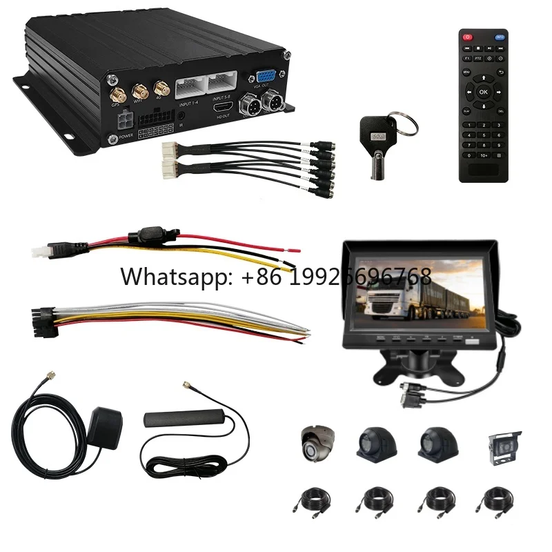 

Suntex 4G Mobile DVR Fleet Management System 8Channel Vehicle School Bus Driving Recorder Wifi Car Truck 8CH MDVR GPS