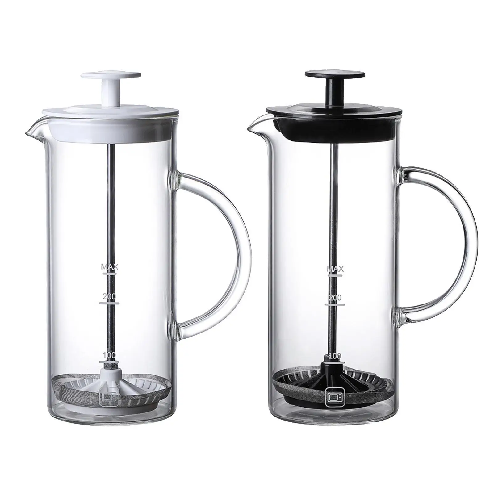 French Press Coffee Maker 480ml Easy Clean & Using Milk Frother Coffee Press for Tea Save Money Office Home Pot