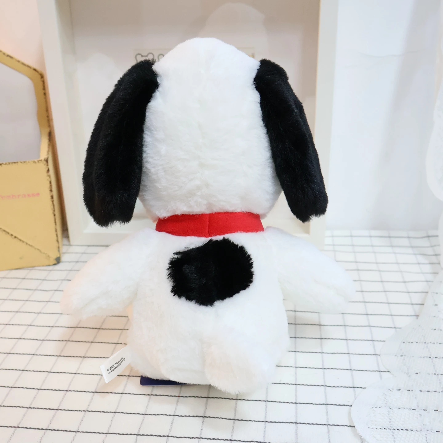 لطيف ولطيف زبدة الفول السوداني سنوبي عن طريق الفم ألعاب من نسيج مخملي دمية هدية عيد ميلاد