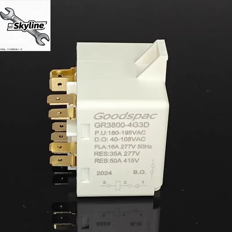 1Pcs Universal Refrigerator Relay GR/HLR3800-4G3D Air Conditioner Relay Ice Maker Compressor Starter Accessories