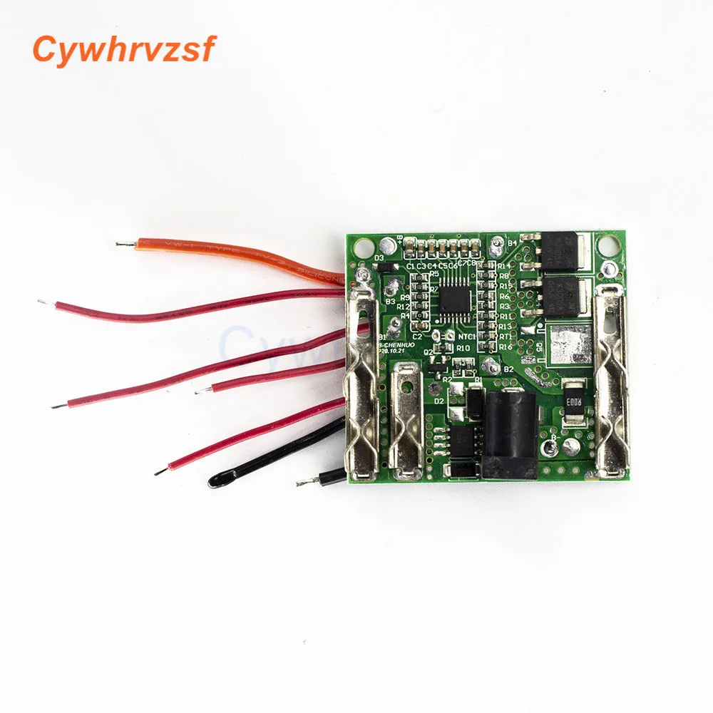 5S 5 Serial 18V 21V 20A Li-Ion Lithium Battery Charging Protection Board Module Pack Circuit Board BMS Module For Power Tools