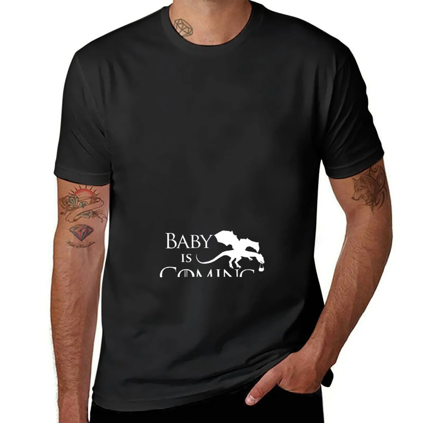 

BABY IS COMING T-Shirt cheap stuff croswit shirt man cute tops men clothings