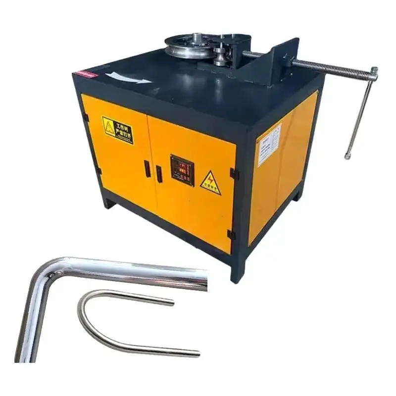 Hydraulic Pipe Tube Bending Machines Cnc Metal Rebar Steel Stainless Bender U Shape Return Efficient Semi Automatic Equipment