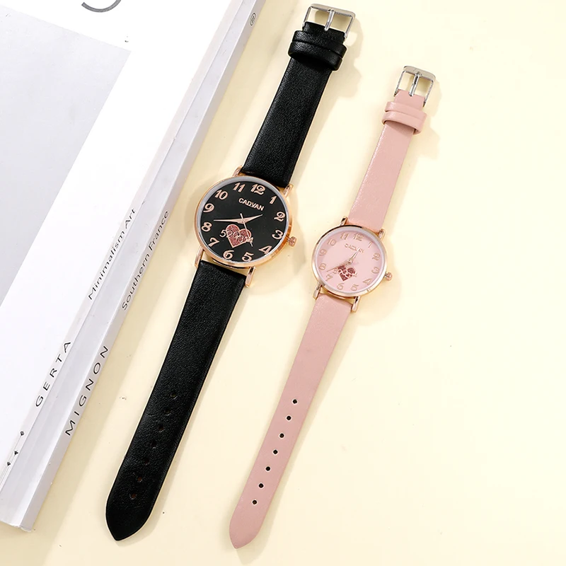 Top Luxury Brand Couple Watch For Women Men Clock Male Calendar Love Dial Quartz Wrist Watches Leather Ladies Man Watch