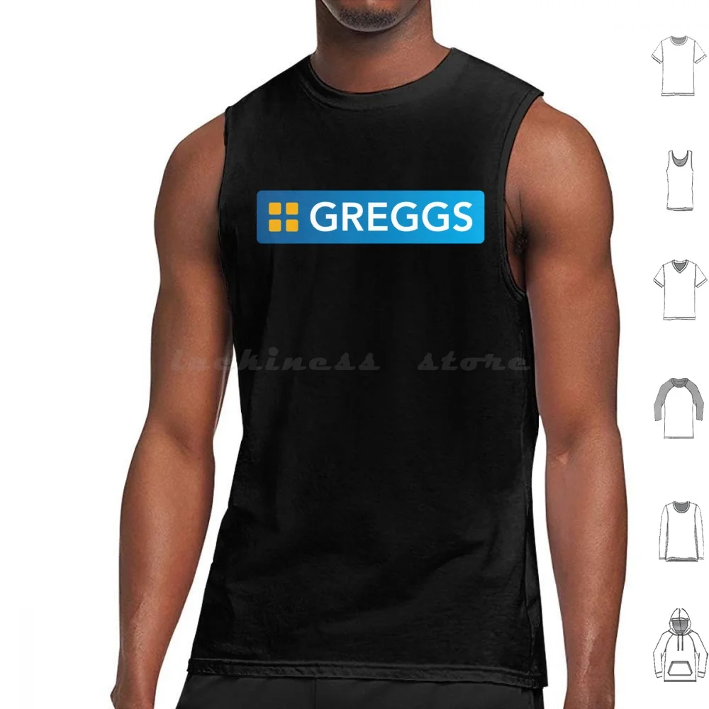 Greggs Logo Tank Tops Vest Sleeveless Greggs Greggs Logo Greggs Stuff Greggs Wood Greggs Long Sleeve Greggs Dreses Greggs