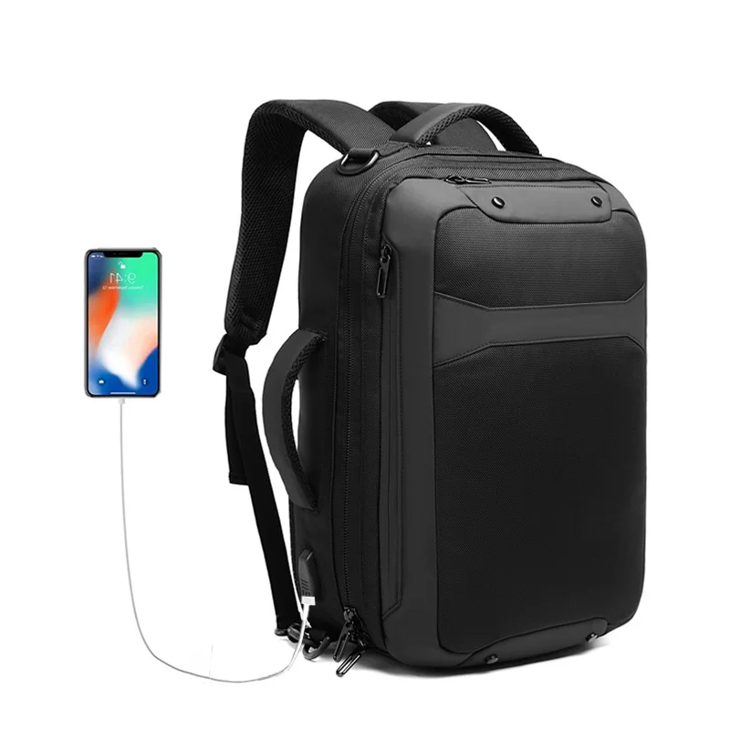 

Weysfor Men Backpack for 15"17" Laptop s Water Repellent Multifunction Bag USB Charging Travel Large Mochila