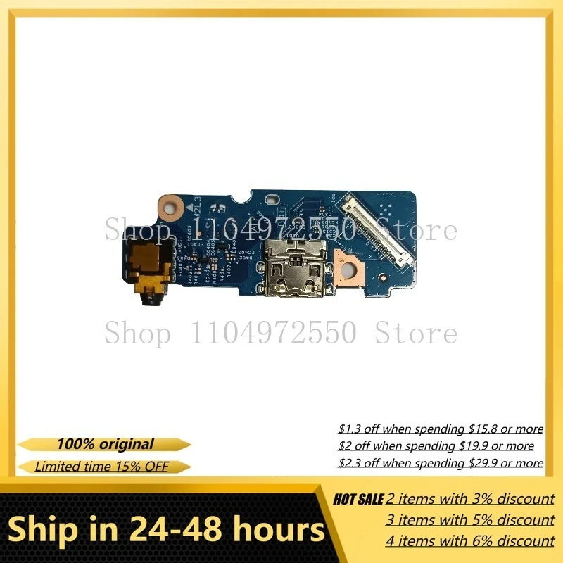 デルインスパイロン-5310-c-シェルとキーボード-usb-オーディオスイッチボード-0r6w61-ラップトップ交換部品ノートブックアクセサリー