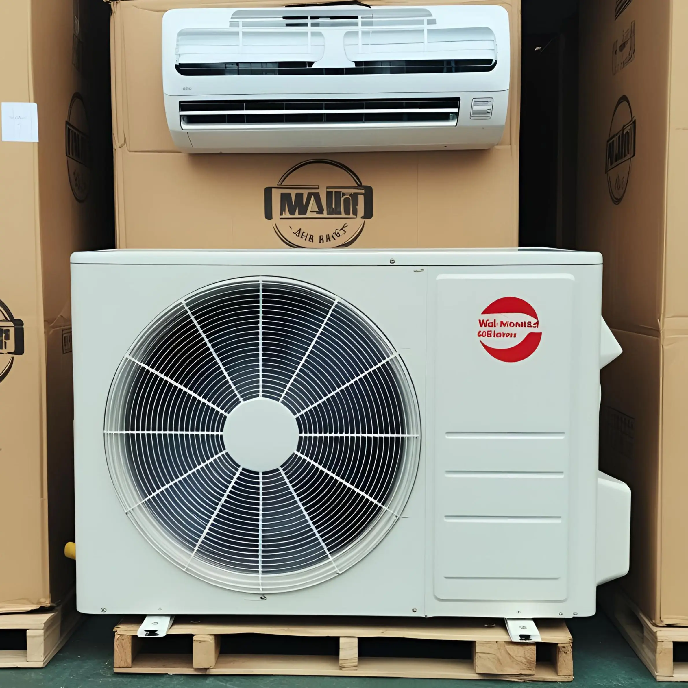 Ar Condicionado Split Inverter de 36000 BTU, Eficiente em Energia, Resfriamento e Aquecimento para Grandes Ambientes e Espaços Comerciais